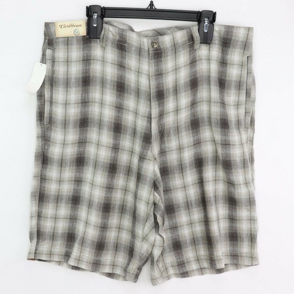Caribbean By Roundtree And Yorke Mens Shorts 38